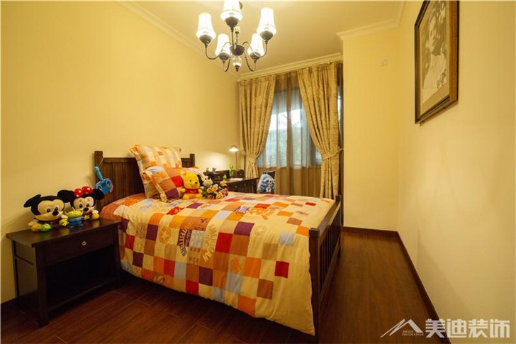 八方小區裝修案例-臥室