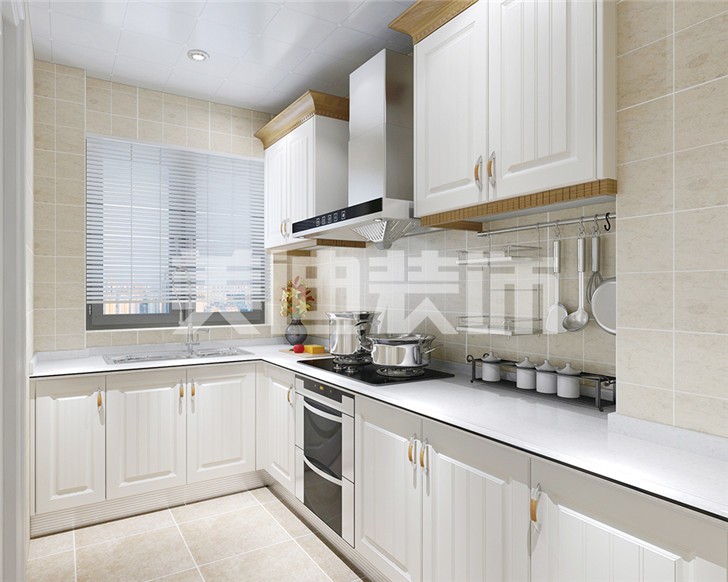 長沙中建信和城115平裝修案例-廚房