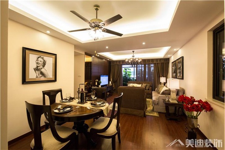 八方小區裝修案例-餐廳