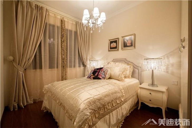 八方小區裝修案例-臥室