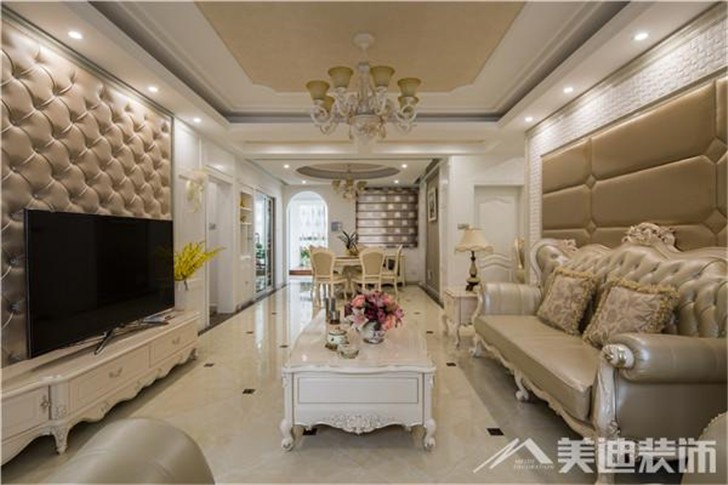 長沙湘江世紀城案例-客廳