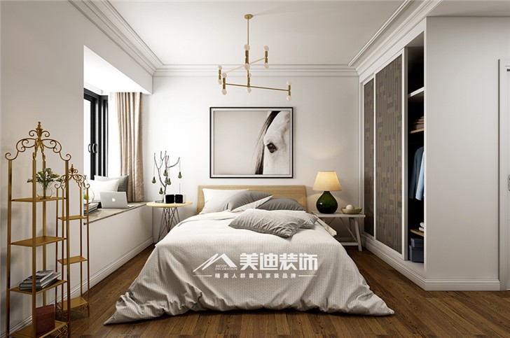 美迪整裝4號產品裝修效果圖-臥室
