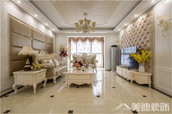 長沙湘江世紀城案例-客廳