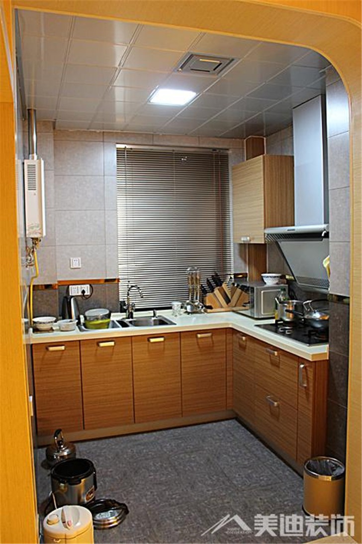 長沙湘江世紀(jì)城裝修案例-廚房