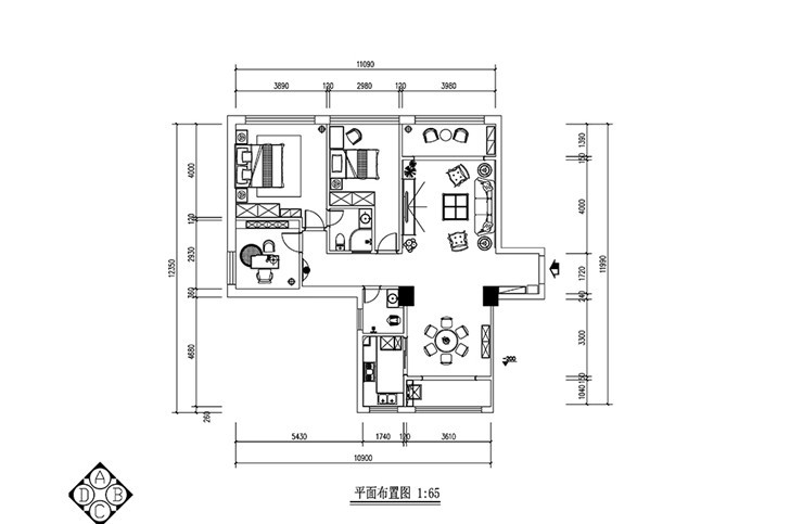 整裝1號產(chǎn)品-戶型圖