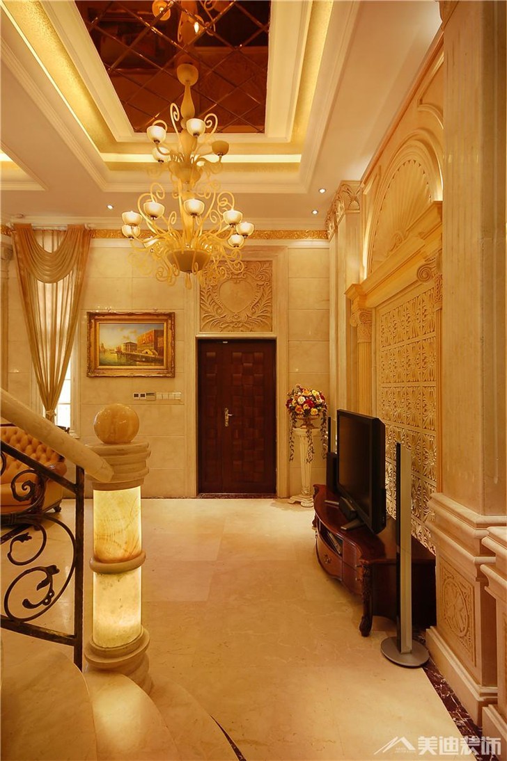 長沙水云間裝修案例-客廳