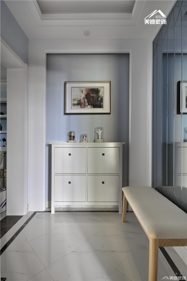 長沙萬里時代裝修案例-玄關