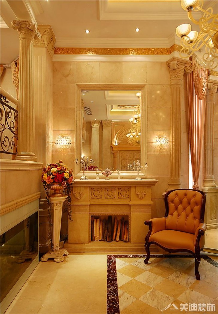 長沙水云間裝修案例-玄關