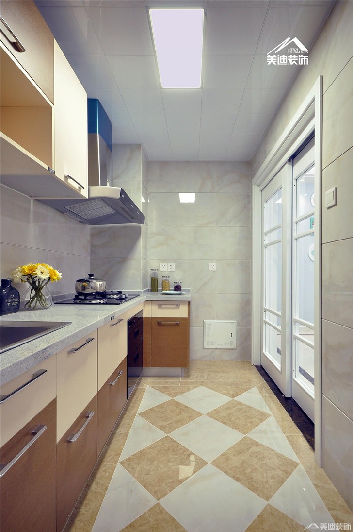 長沙萬里時代裝修案例-廚房