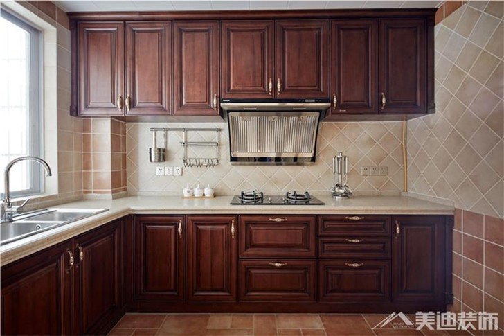 長沙香樟景苑300平裝修案例-廚房