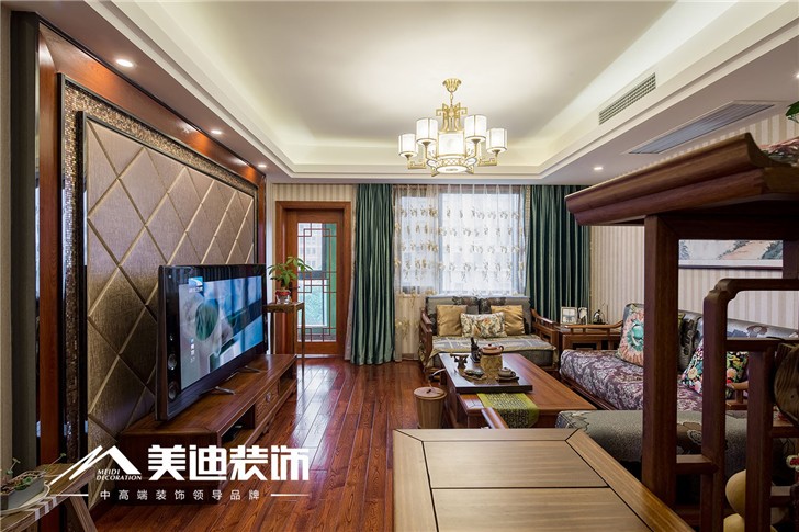 復地崑玉裝修案例-客廳