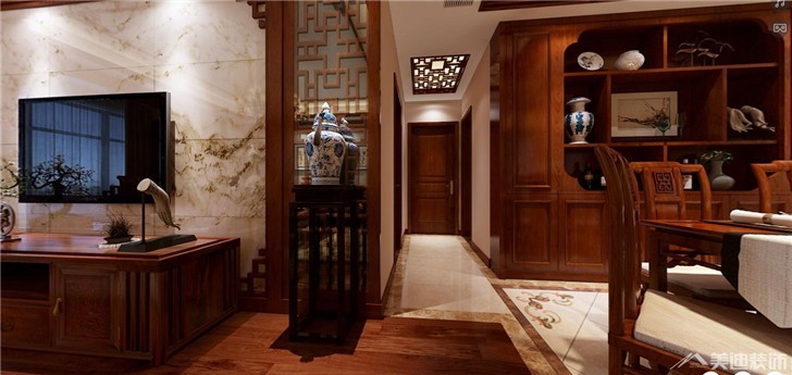 恒大御景半島160㎡案例-過道