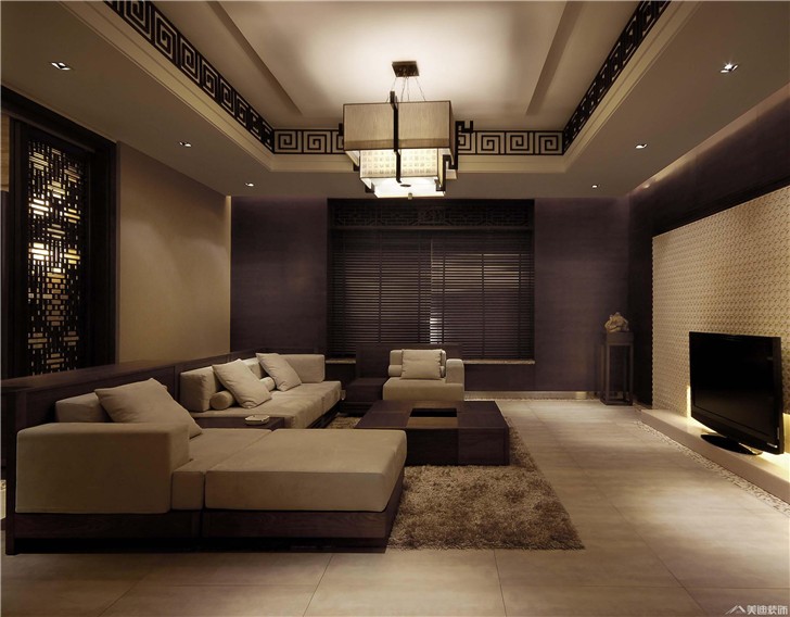 梅溪湖280㎡裝修案例-客廳