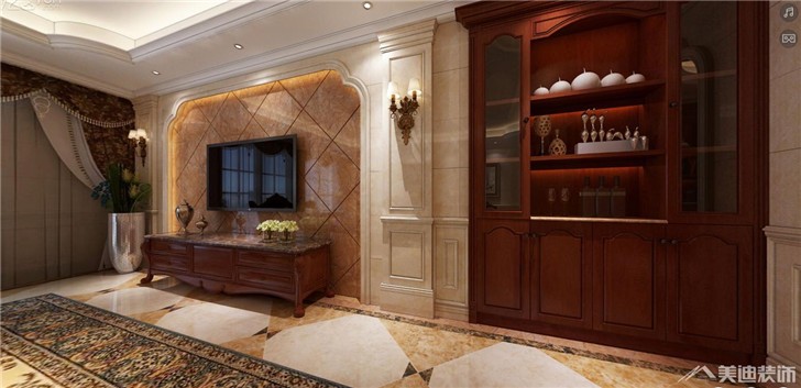 北辰定江洋案例-客廳