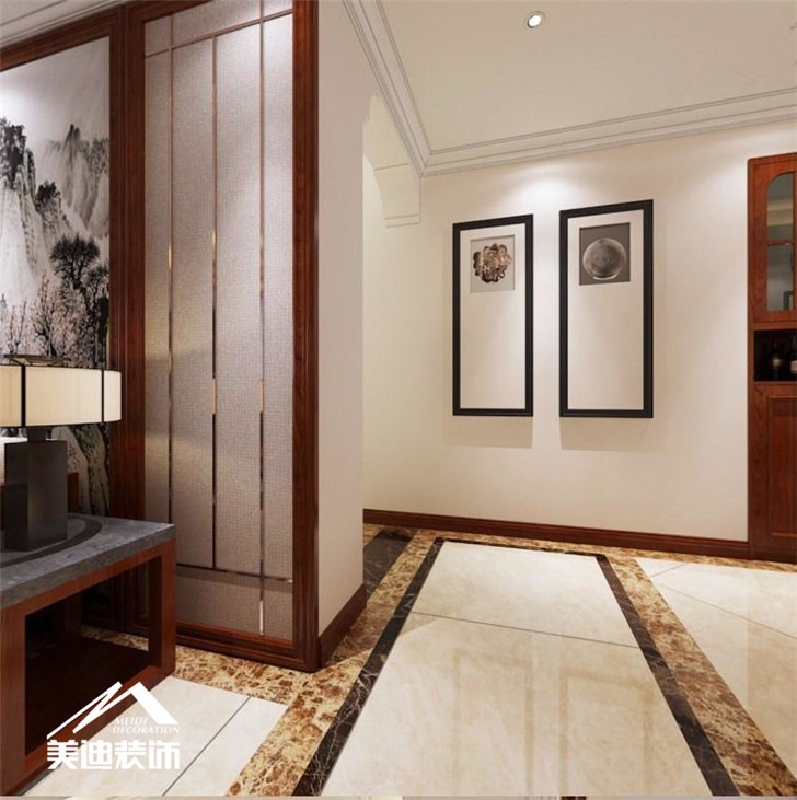 盛隆家園裝修案例-過(guò)道