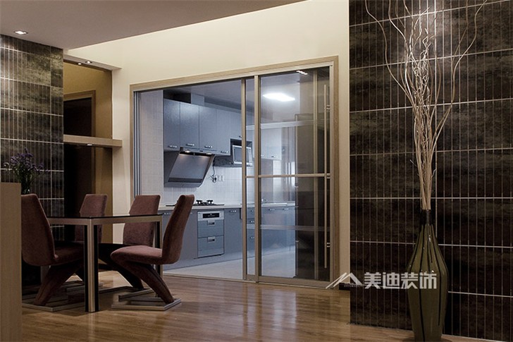 歐洲城三室兩廳裝修案例-廚房