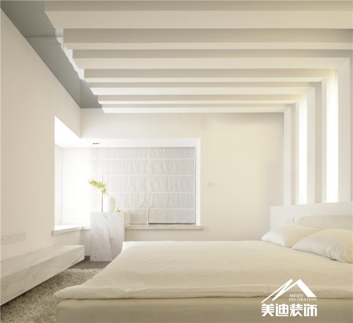 卓越未來海岸樣板房-白· 吐息-臥室