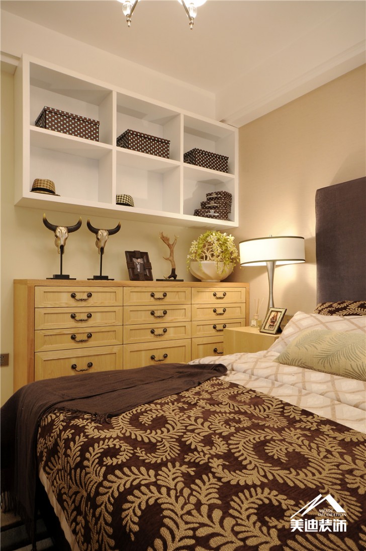 南楓時光樣板房-現代風格-臥室