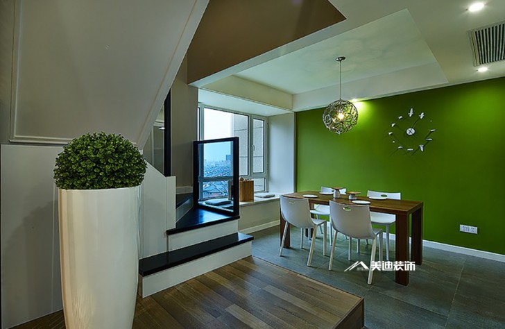 長沙八方小區裝修效果圖-餐廳