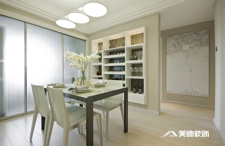 第六都106㎡輕現代風格裝修案例