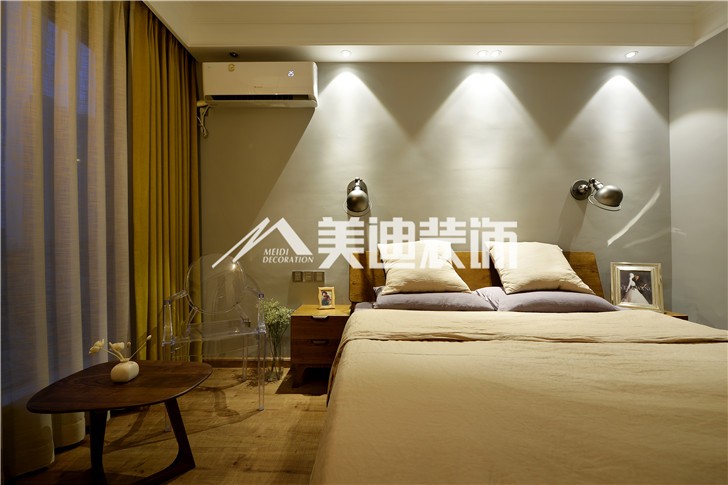 洋湖公館MUJI生活風85平裝例圖—臥室