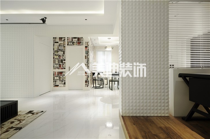 碧桂園現代簡約風裝修案例圖—餐廳