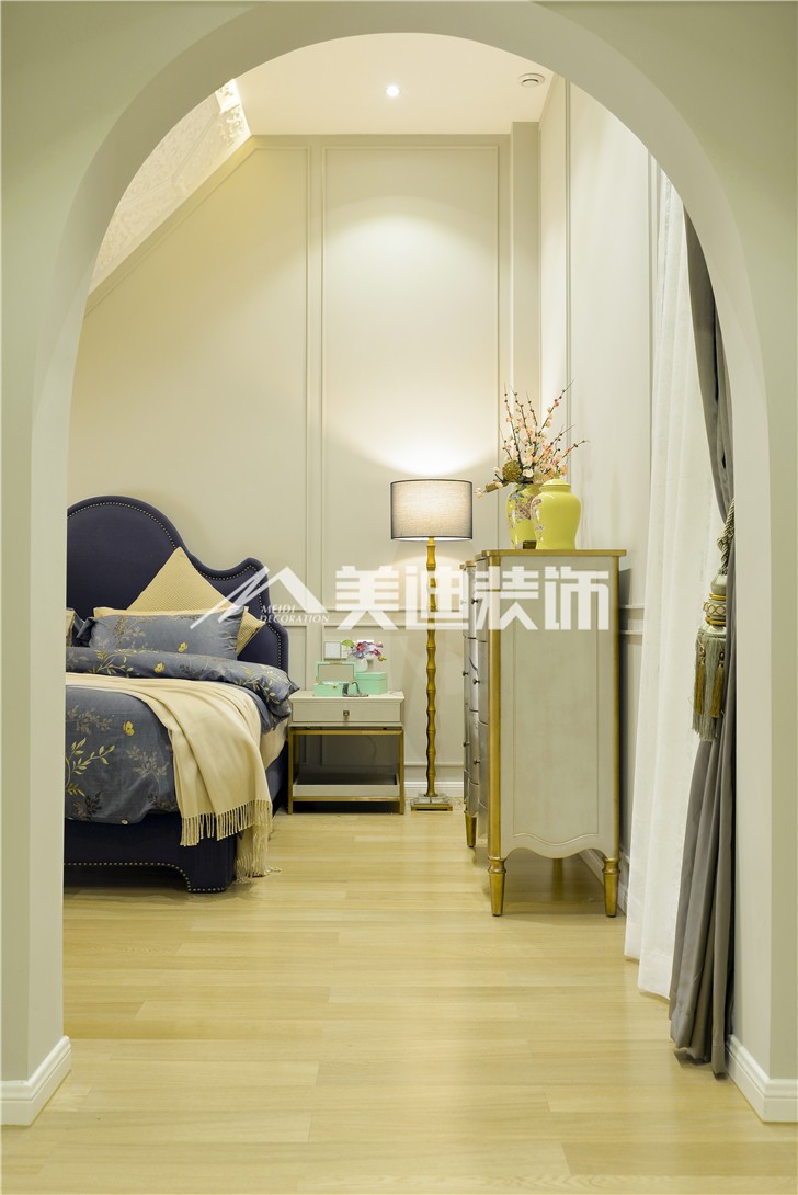 世貿鉑翠灣清新北歐風裝修案例圖—玄關