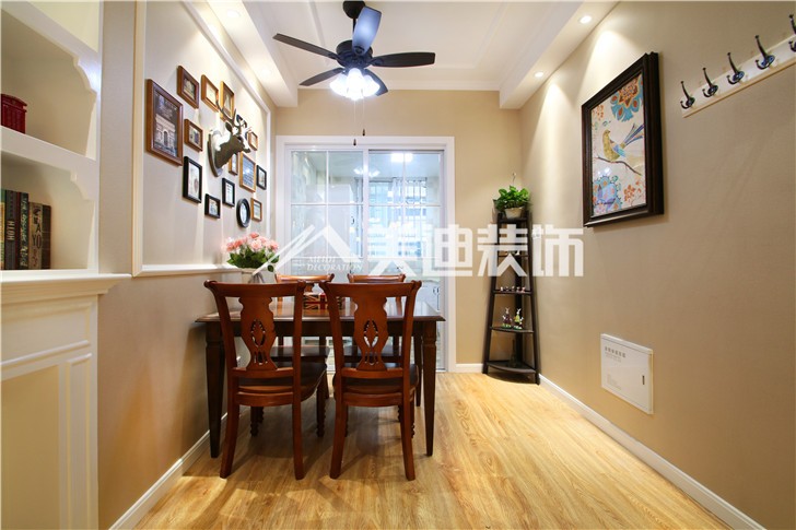 梅溪湖合能璞麗簡歐風裝修案例圖—餐廳