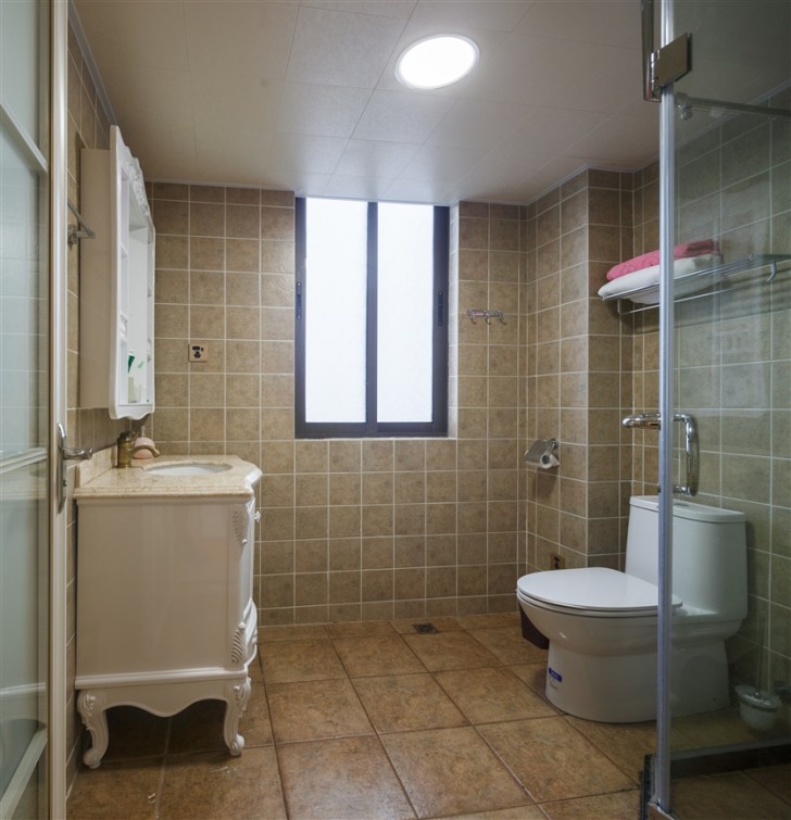 江南世家130平簡歐風格-衛生間