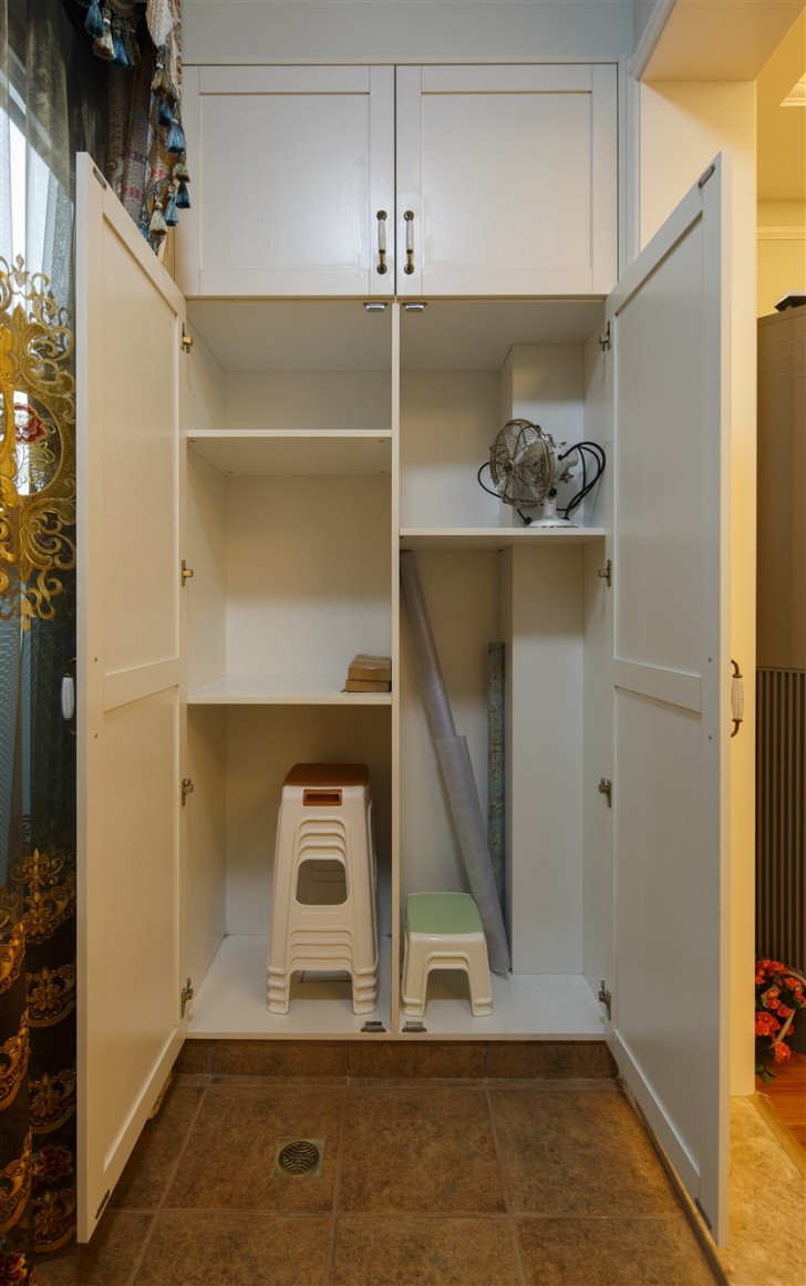 江南世家130平簡歐風格-陽臺