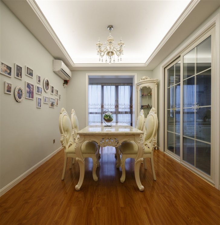 江南世家130平簡歐風格-餐廳