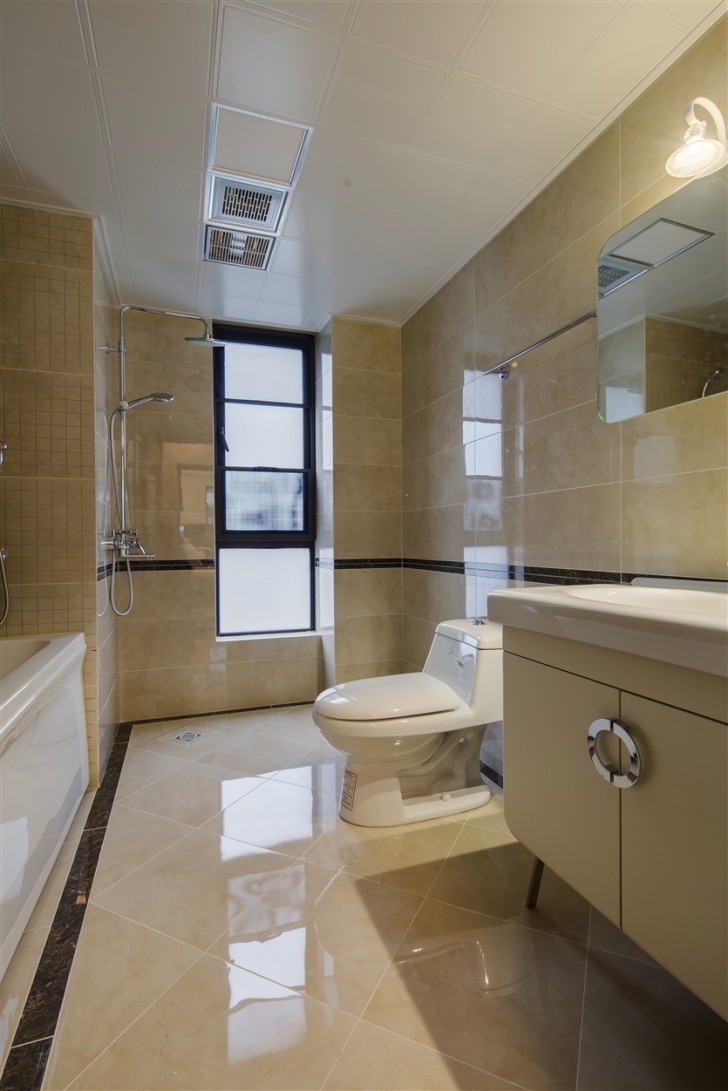 志誠(chéng)新世界簡(jiǎn)中138平案例-衛(wèi)生間