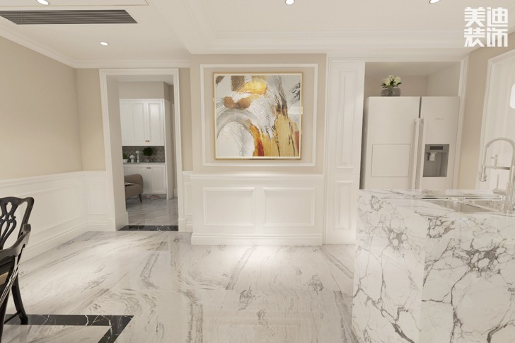 八方小區160平米現代美式輕奢風格案例圖--其他