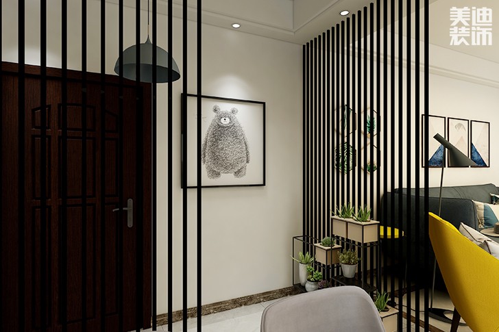 尊德天城86㎡簡約風裝修效果圖--細節