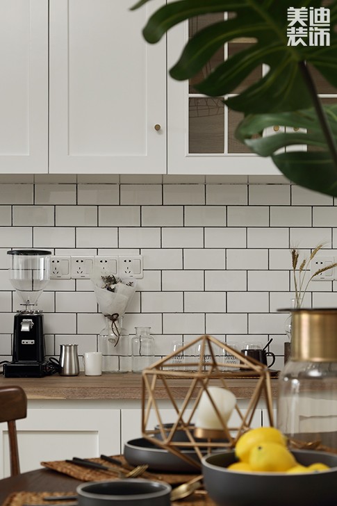 愛琴灣148平米北歐風格實景圖--餐廳