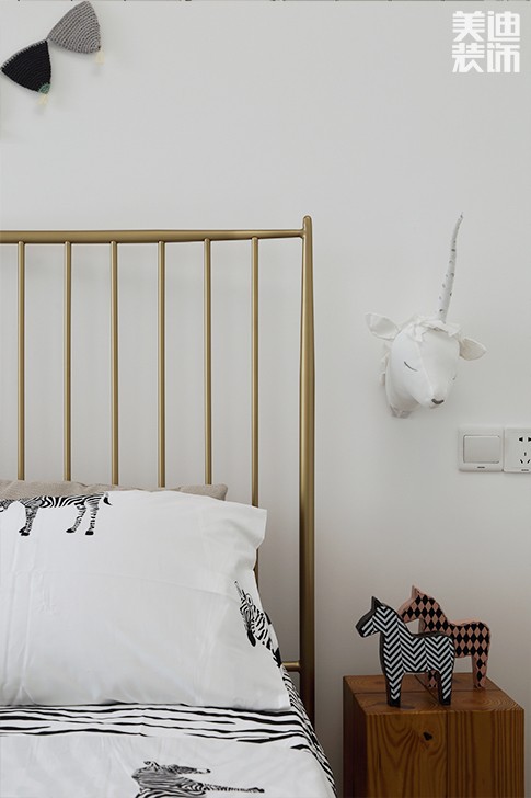 愛琴灣148平米北歐風格實景圖--臥室