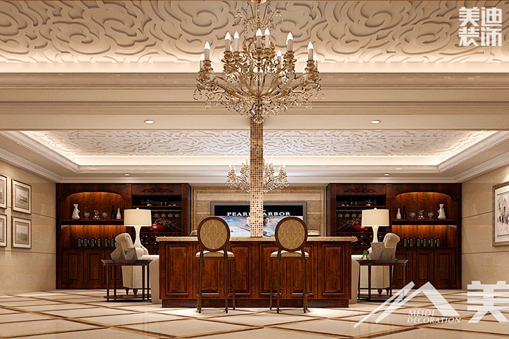 	岳陽縣私人別墅400平歐式裝修風格--地下室1