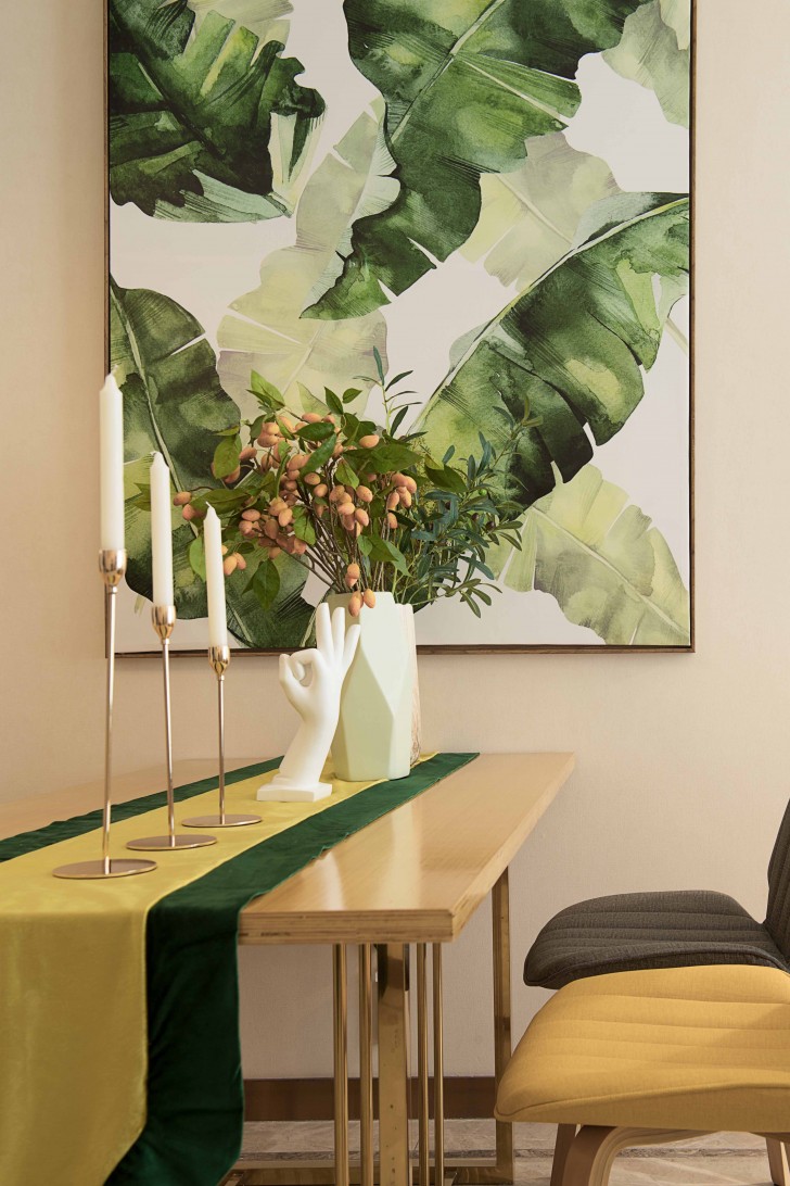 長沙西店樣板房美式風格裝修實景圖--餐廳