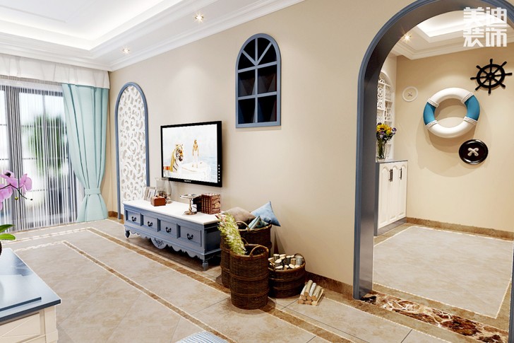 藏瓏200平米地中海風格裝修案例效果圖—其他