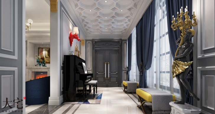 青竹園1000平米法式獨(dú)棟裝修案例效果圖--其他