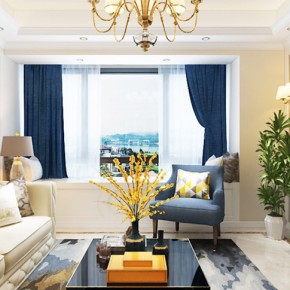 八方小區128平米簡歐風格 ...