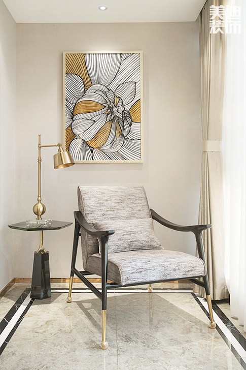 江山壹號232平米港式輕奢風裝修案例實拍圖--陽臺