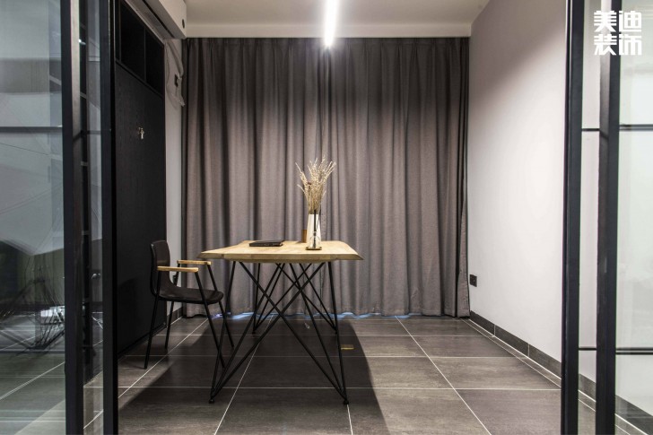 北大資源理想家園88平米北歐風格實拍案例--書房