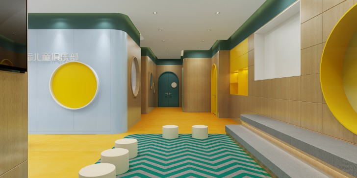 凱德壹中心450平米國際兒童俱樂部實拍案例
