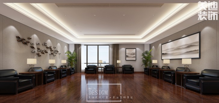 貴州御諾乳業公司8500平米辦公樓裝修效果圖