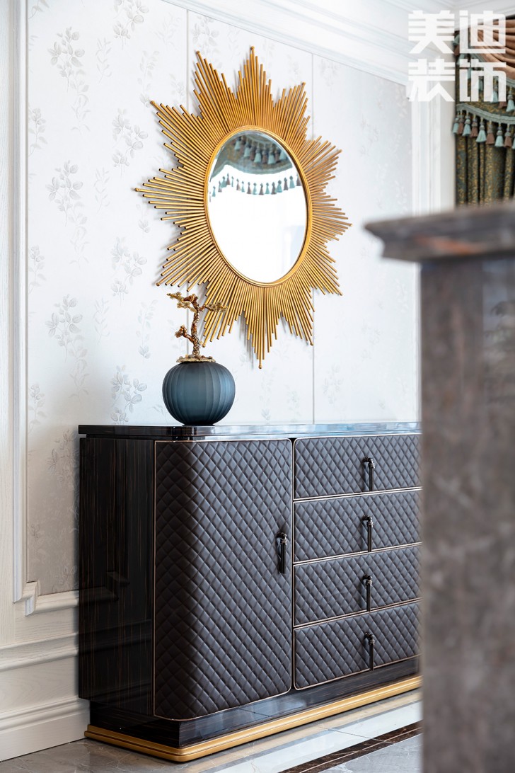 雙灣國際215平米法式輕奢風裝修案例實拍圖-細節