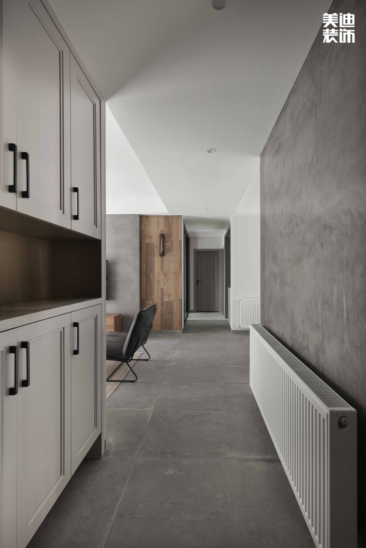 中建信和城112平方米工業風格案例效果圖--玄關