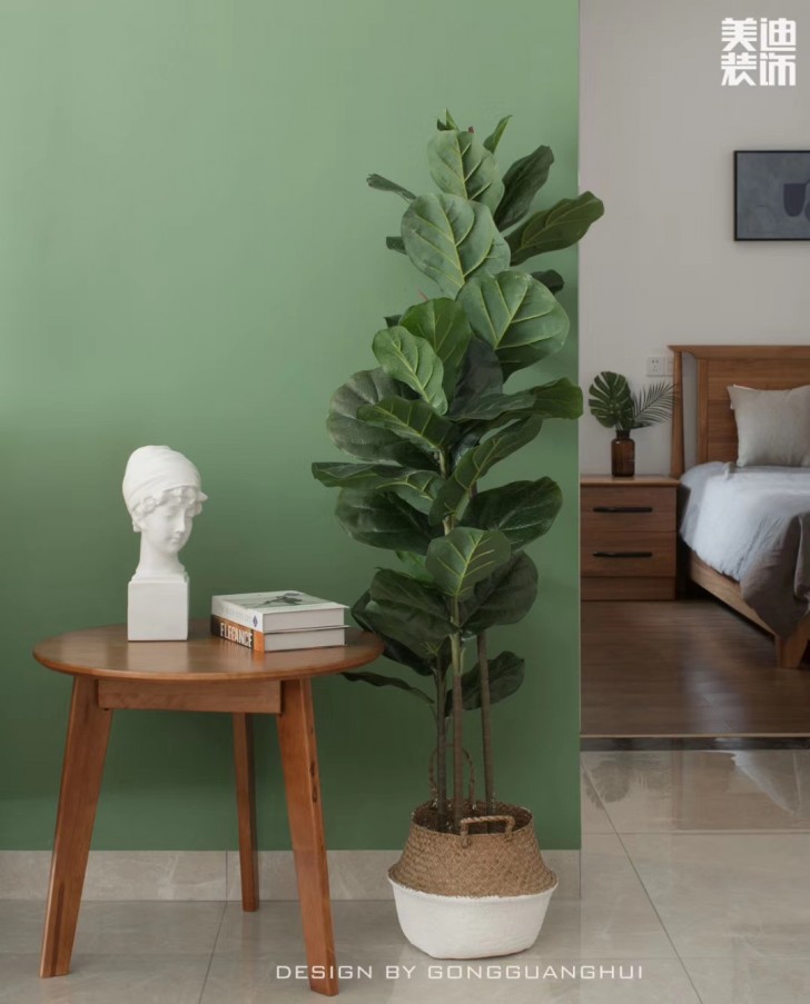 北京御園130平方米北歐風格案例效果圖--臥室